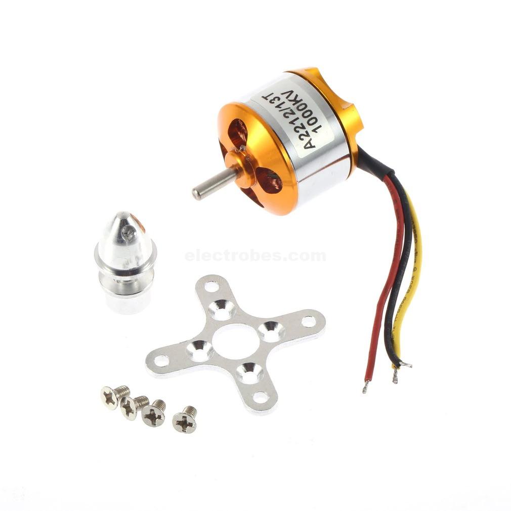 1000KV A2212 Brushless DC Motor BLDC Rotor for Quadcopter Drone at best price online in islamabad rawalpindi lahore peshawar faisalabad karachi hyderabad quetta wah taxila Pakistan