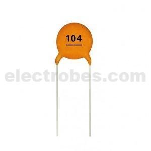104 100nf 0.1uf Non-polar Ceramic Disc Capacitor