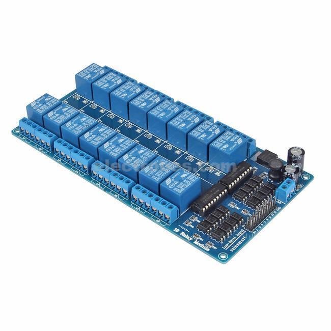 5V 16 Channel Relay Module 240VAC 10A Relay
