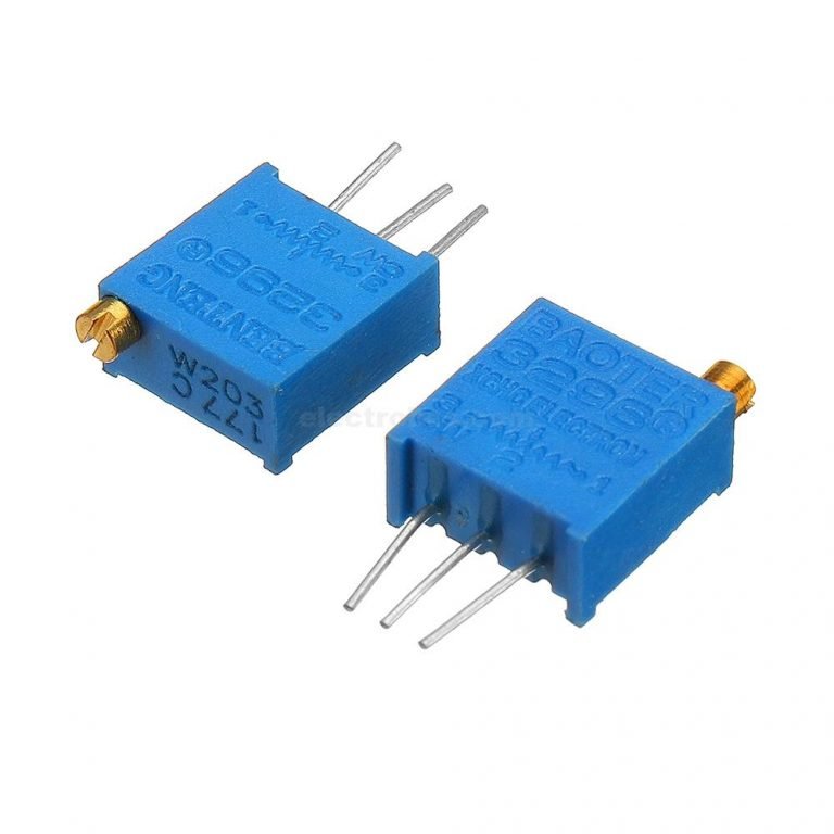 20K Ohm Multiturn Trimpot Potentiometer / Variable Resistor