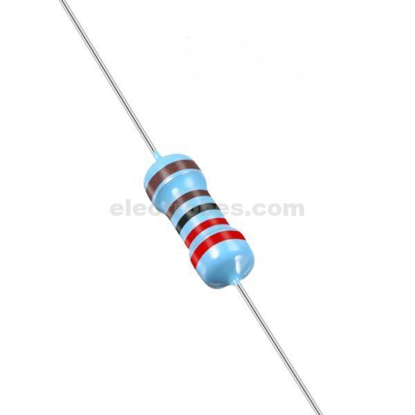 220 Ohm Axial 1/4W Resistor - Image 2