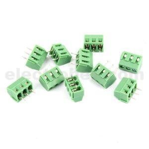 3 Pin 5mm Pitch PCB Mount Screw Terminal Block Connector 250V 8A at best price online in islamabad rawalpindi lahore peshawar faisalabad karachi hyderabad quetta wah taxila Pakistan