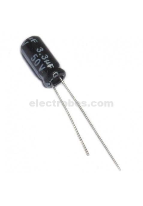 3.3uf 50V Electrolytic Capacitor