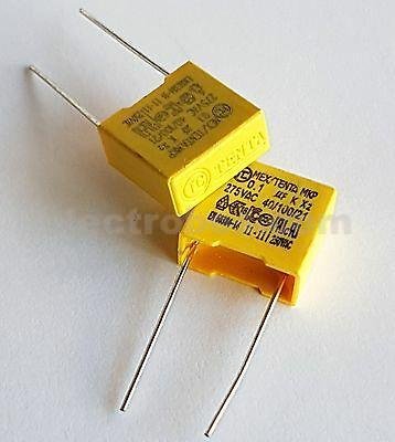 104K 0.1uF 275VAC X2 Polypropylene Film Capacitor - Image 2