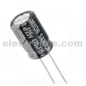 470uf 16V Electrolytic Capacitor