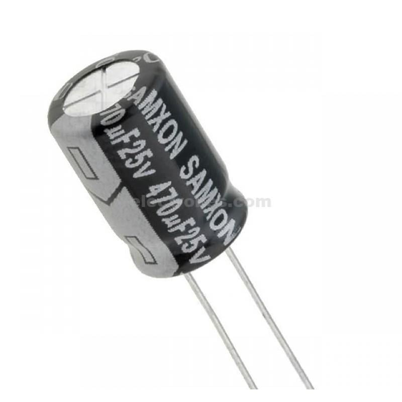 470uf 16V Electrolytic Capacitor