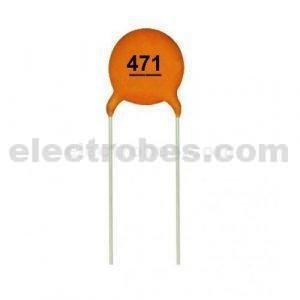 471 0.47nf 470pf Non-polar Ceramic Disc Capacitor