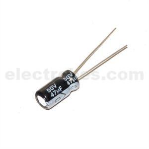 47uf 50v electrolytic polar capacitor in pakistan