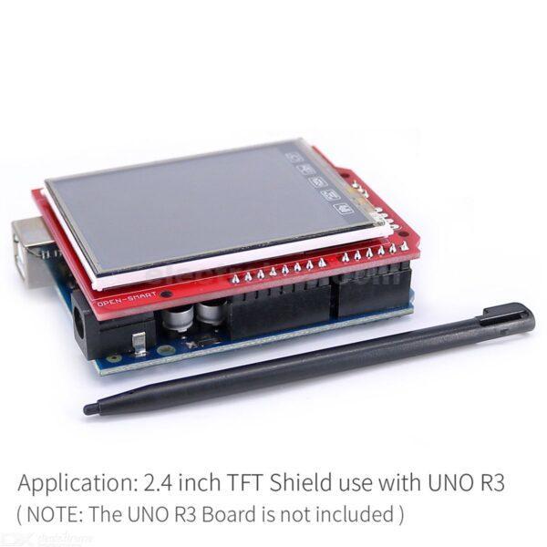 2.4 inch TFT touch Screen LCD Arduino UNO Shield in Pakistan