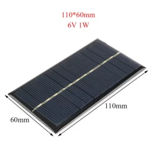 6V 1.1W Mini Solar Panel for Lipo Battery Charging at best price online in islamabad rawalpindi lahore peshawar faisalabad karachi hyderabad quetta wah taxila Pakistan
