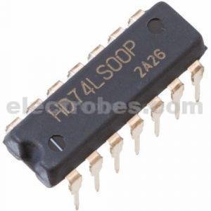 74LS00 Quad 2-input NAND Gate IC