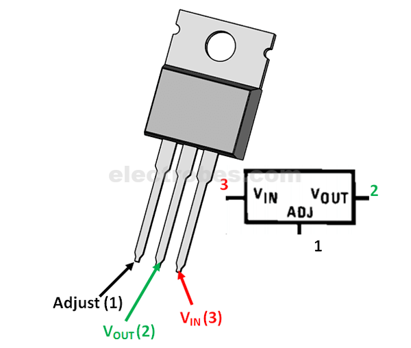 LM1117 LD1117V33 Linear Voltage Regulator Outputs 3.3V IC - Image 2