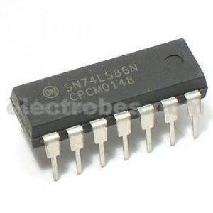 74LS86 Quad 2-Input EXCLUSIVE-OR XOR Gate IC