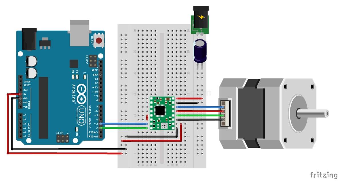 A4988 stepper motor driver module with heatsink for 3d printer and CNC machine at best price online in islamabad rawalpindi lahore peshawar faisalabad karachi hyderabad quetta wah taxila Pakistan