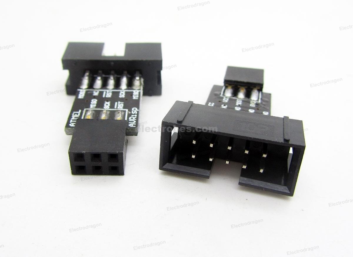 AVR ISP 10P to ICSP 6P Converter - Image 2