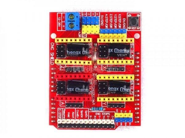 CNC Shield Board for A4988 Stepper Motor Driver For Arduino V3 for CNC Engraver and 3D Printer at best price online in islamabad rawalpindi lahore peshawar faisalabad karachi hyderabad quetta wah taxila Pakistan