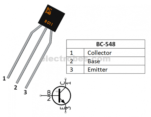 BC548 NPN Transistor - Image 2