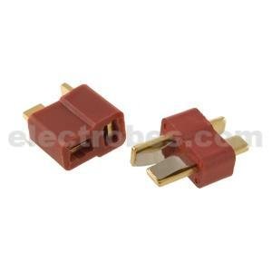 Deans T-Plug T Connector Male/Female pair 50A
