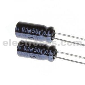 0.1uf 50V Electrolytic Capacitor