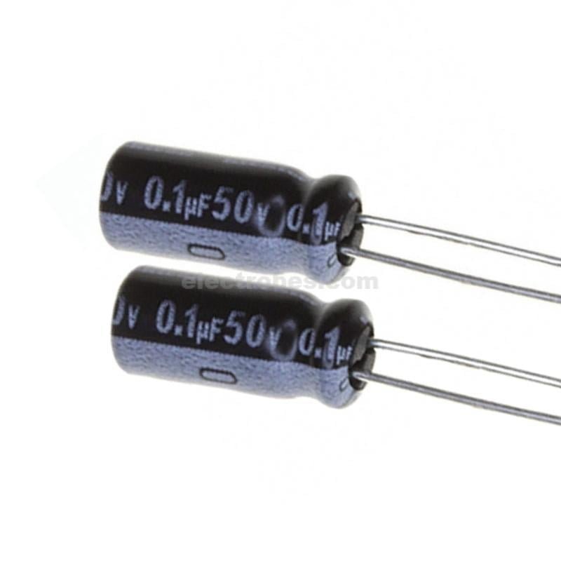 0.1uf 50V Electrolytic Capacitor