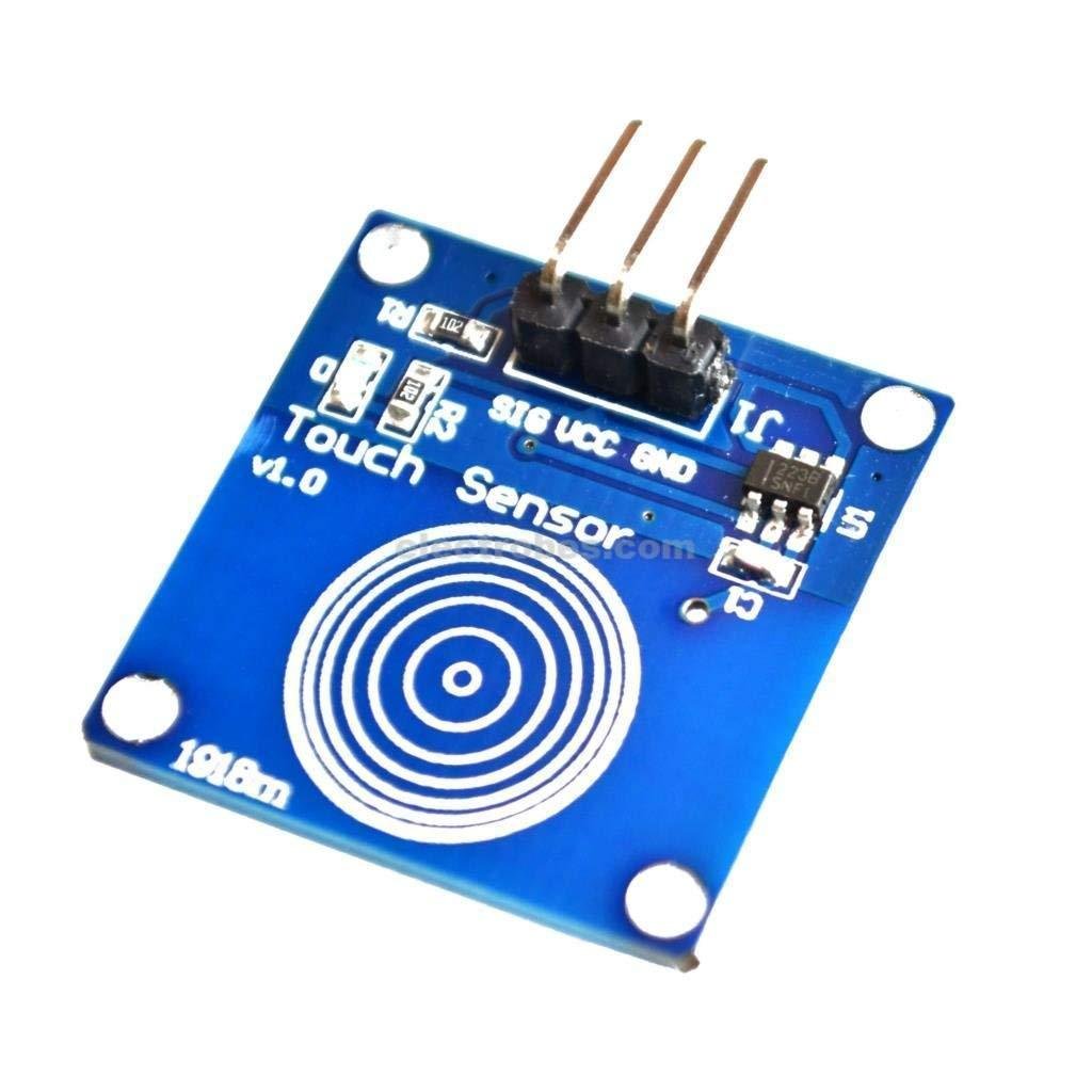 1 Channel Capacitive Touch Sensor Switch Module Digital Output - TTP223 sensor module for arduino touch button at best price online in islamabad rawalpindi lahore peshawar faisalabad karachi hyderabad quetta wah taxila Pakistan