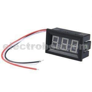 0-100V DC DIGITAL VOLTMETER 0.56 inch 3 Wire