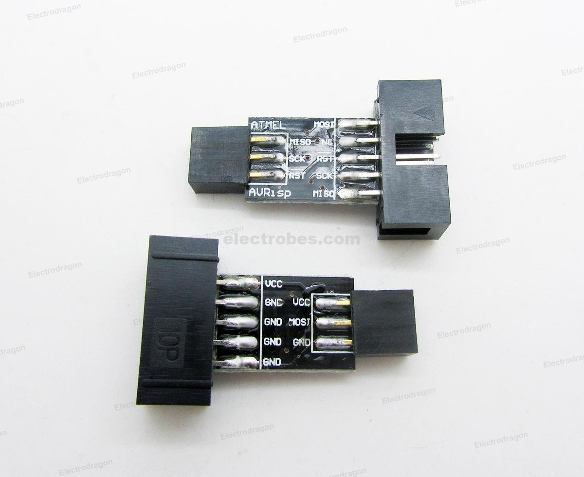 AVR ISP 10P to ICSP 6P Converter - Image 3