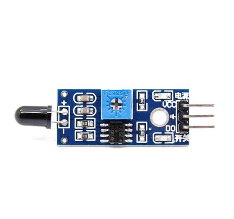 IR infrared fire flame sensor module for arduino and raspberry pi DIY projects at best price online in islamabad rawalpindi lahore peshawar faisalabad karachi hyderabad quetta wah taxila Pakistan