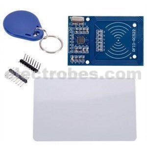 Mifare 13.56Mhz RC522 RFID Card Reader Module for arduino raspberry pi with card and key ring at best price online in islamabad rawalpindi lahore peshawar faisalabad karachi hyderabad quetta wah taxila Pakistan