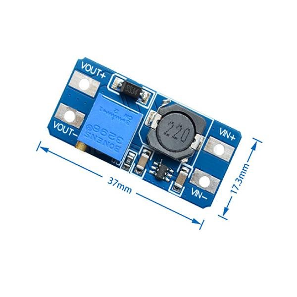 MT3608 DC-DC 2A Adjustable Boost Power Supply Converter Step Up Module 2-24v dc voltage at best price online in islamabad rawalpindi lahore peshawar faisalabad karachi hyderabad quetta wah taxila Pakistan