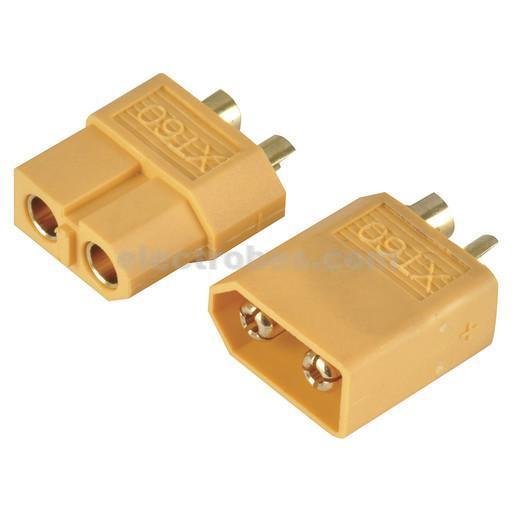 XT60 500V 60A Male & Female Bullet Connectors Plug Sockets - Image 2