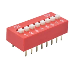 2 4 8 way Pitch 2.54mm DIP Switch red blue SLPS DIP slide Switch for breadboard at best price online in islamabad rawalpindi lahore peshawar faisalabad karachi hyderabad quetta wah taxila Pakistan