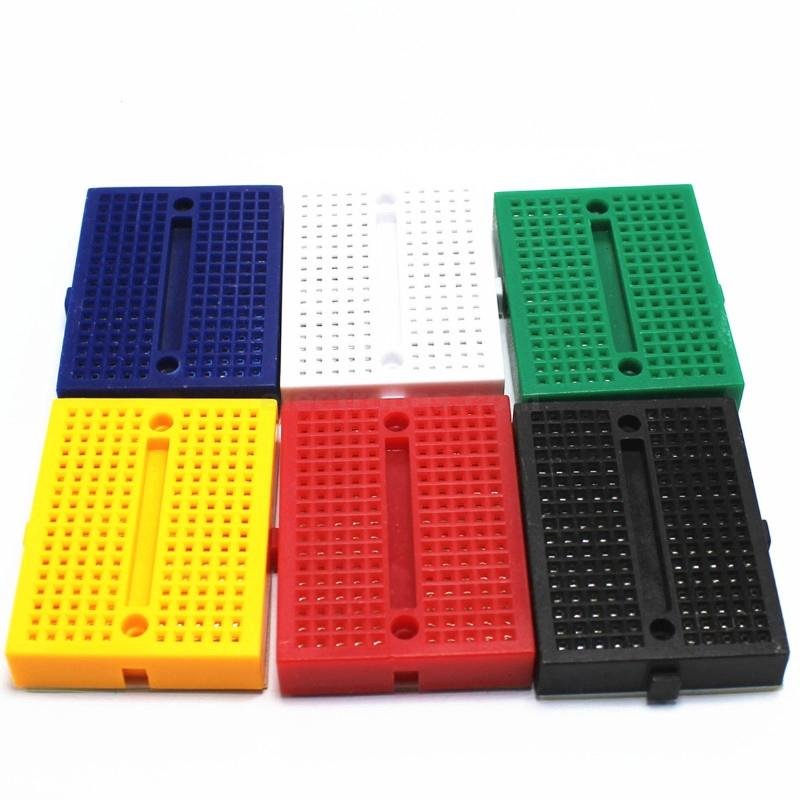 4.6cm x 3.5cm SYB-170 Breadboard Solderless Prototype Board at best price online in islamabad rawalpindi lahore peshawar faisalabad karachi hyderabad quetta wah taxila Pakistan