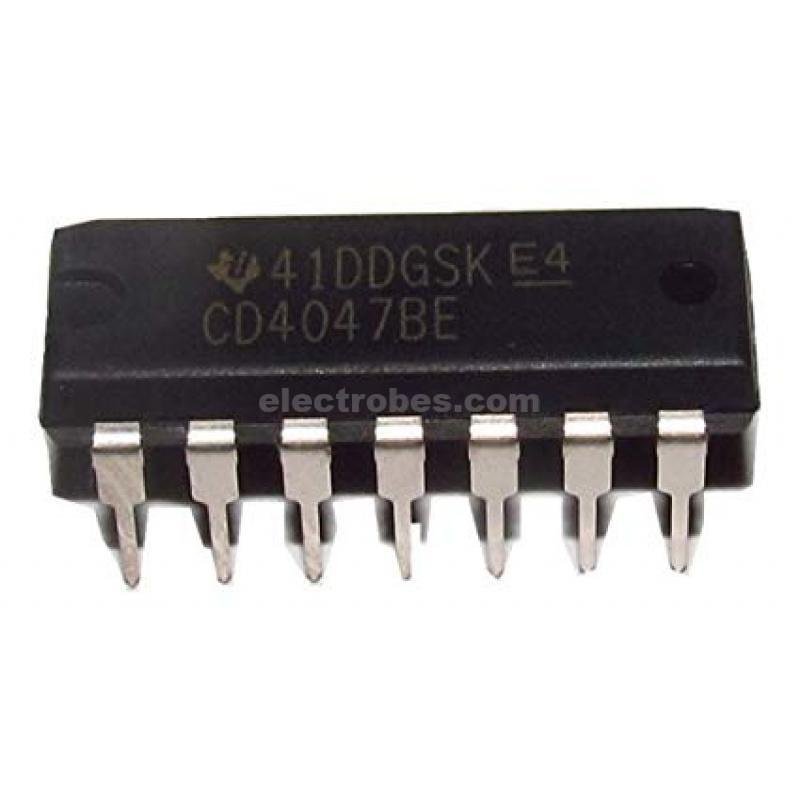 CD4047 CMOS Low Power Monostable/Astable Multi-vibrator IC