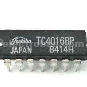 CD4016 / TC4016 Quad Bilateral Switch IC