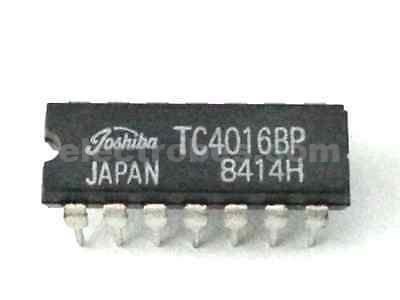 CD4016 / TC4016 Quad Bilateral Switch IC