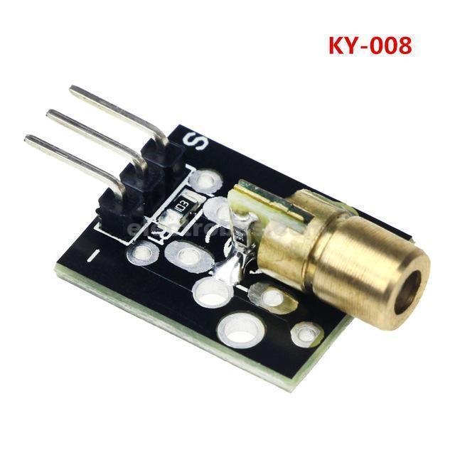 KY-008 650nm 5V laser sensor module for Arduino - Image 2