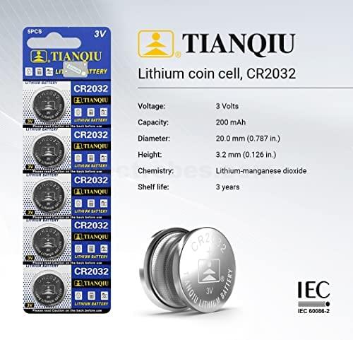 Tianqiu-Cr2032-Lithium-Button-Cell-Dry-Battery-3V-Battery-Top-Alkaline-and-Carbon-Battery at best price online in Pakistan