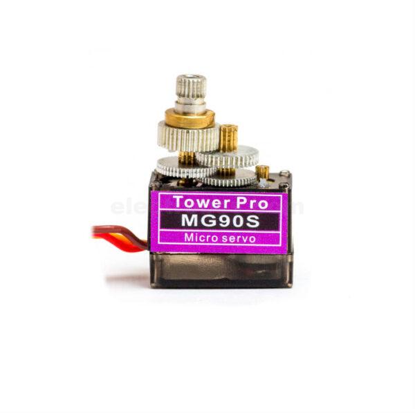 Tower pro MG90S 180 degree pwm controlled metal gear micro servo motor at best price online in islamabad rawalpindi lahore peshawar faisalabad karachi hyderabad quetta wah taxila Pakistan