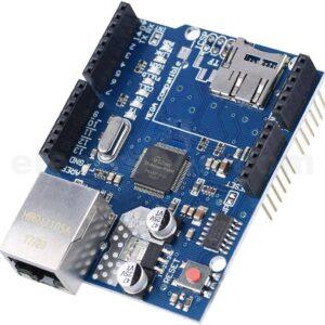 W5100 Ethernet RJ45 Network Shield W5100 Ethernet Expansion Board with SD Card Slot for Arduino UNO MEGA2560 at best price online in islamabad rawalpindi lahore peshawar faisalabad karachi hyderabad quetta wah taxila Pakistan