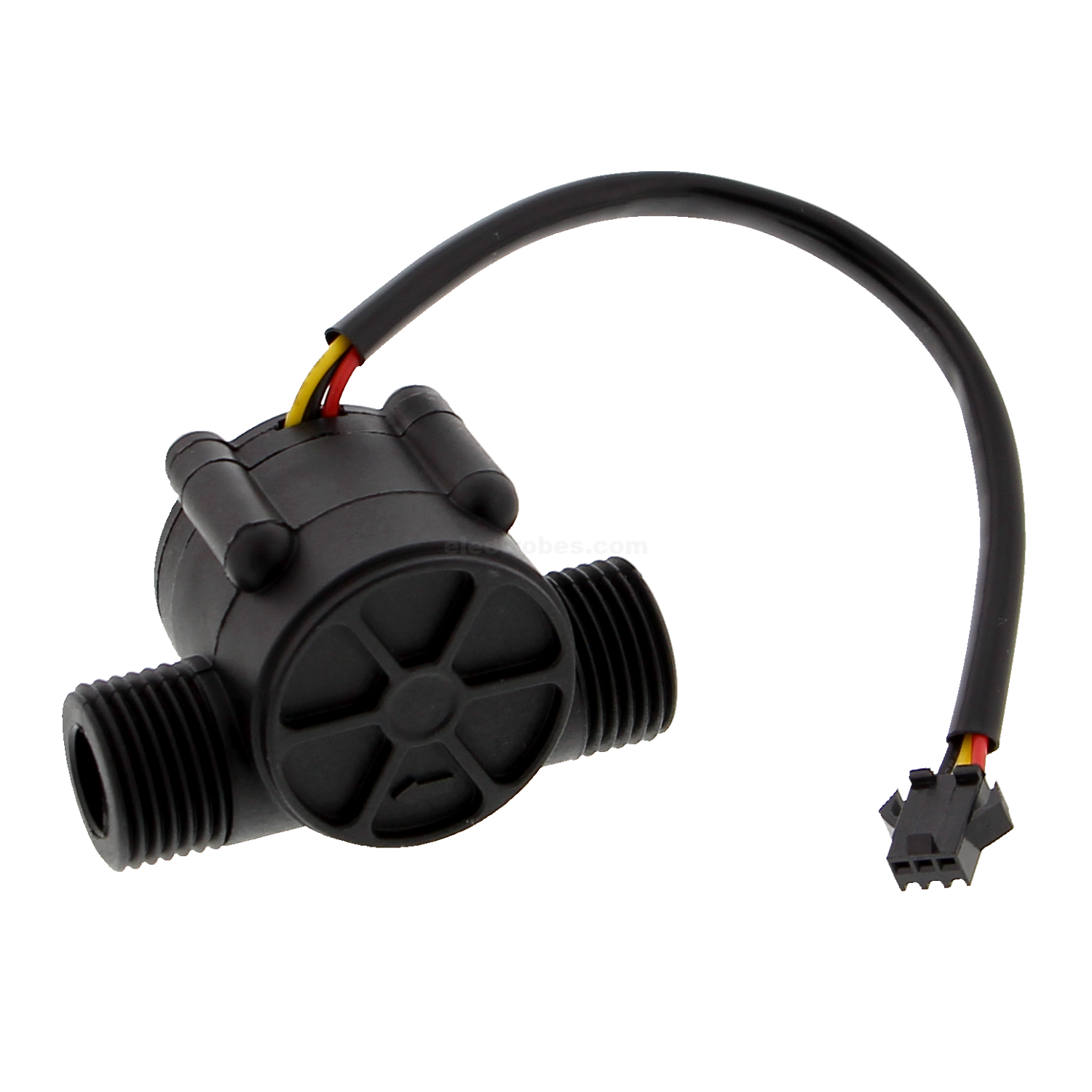 Waterflow Sensor YFS201C 1/2 Inch Water Flow Sensor Control Fluid Flowmeter Counter 1-30L/Min For Arduino at best price online in islamabad rawalpindi lahore peshawar faisalabad karachi hyderabad quetta wah taxila Pakistan