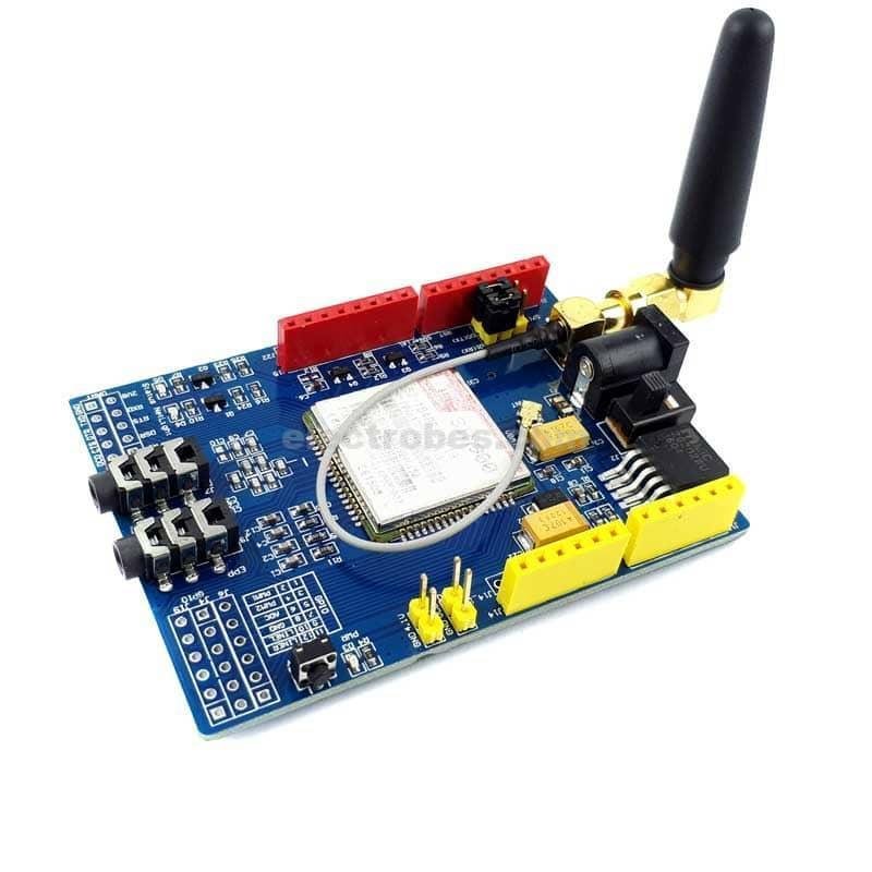 SIM900 Quad Band GSM GPRS Shield Development Board For Arduino