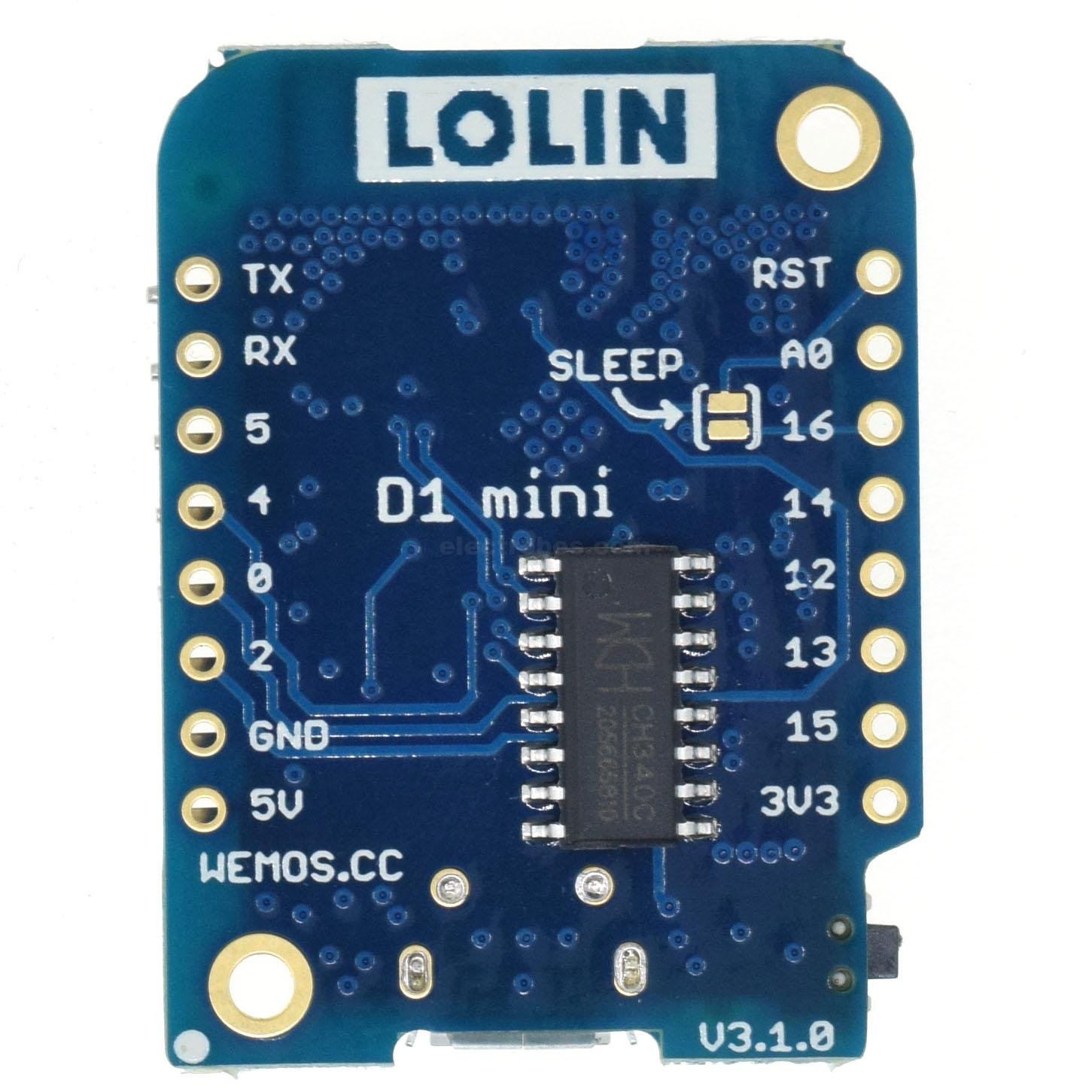 Wemos D1 Mini ESP8266 12E Wifi Development Board - Image 5