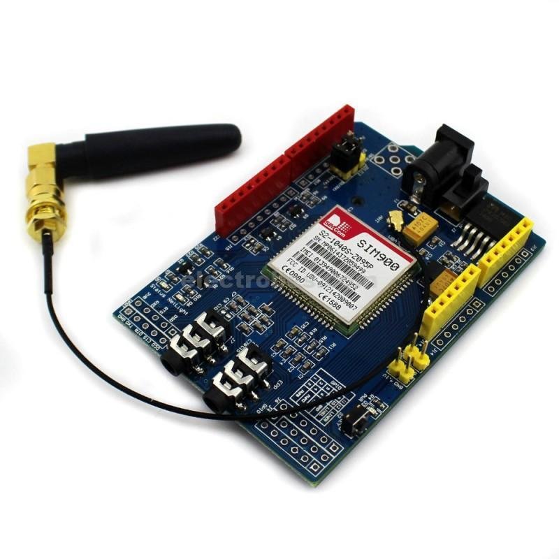 SIM900 Quad Band GSM GPRS Shield Development Board For Arduino - Image 3
