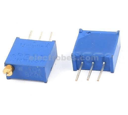 10K Ohm 103 Multi turn Trimpot Potentiometer / Variable Resistor - Image 2