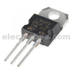 LM7812 1A Standard Positive Voltage Regulator Outputs 12V IC