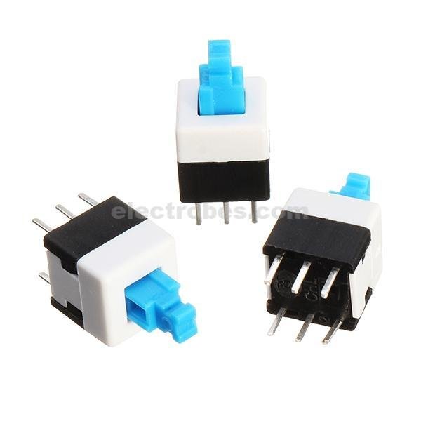 6mm ON/OFF Pushbutton Switch 6 pins - Image 2