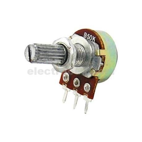 100K Ohm Rotary Potentiometer / Variable Resistor - Image 2