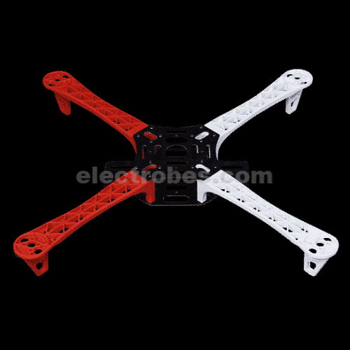 F450 Quadcopter MultiCopter Frame Kit - Red+White - Image 2
