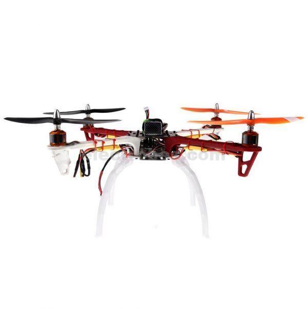 Heighten Broaden Landing Gear Skids for DJI F450 F550 SK480 Quadcopter - White - Image 2